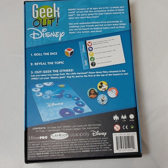 Geek Out! Game – Disney Edition - Picture 4 of 6